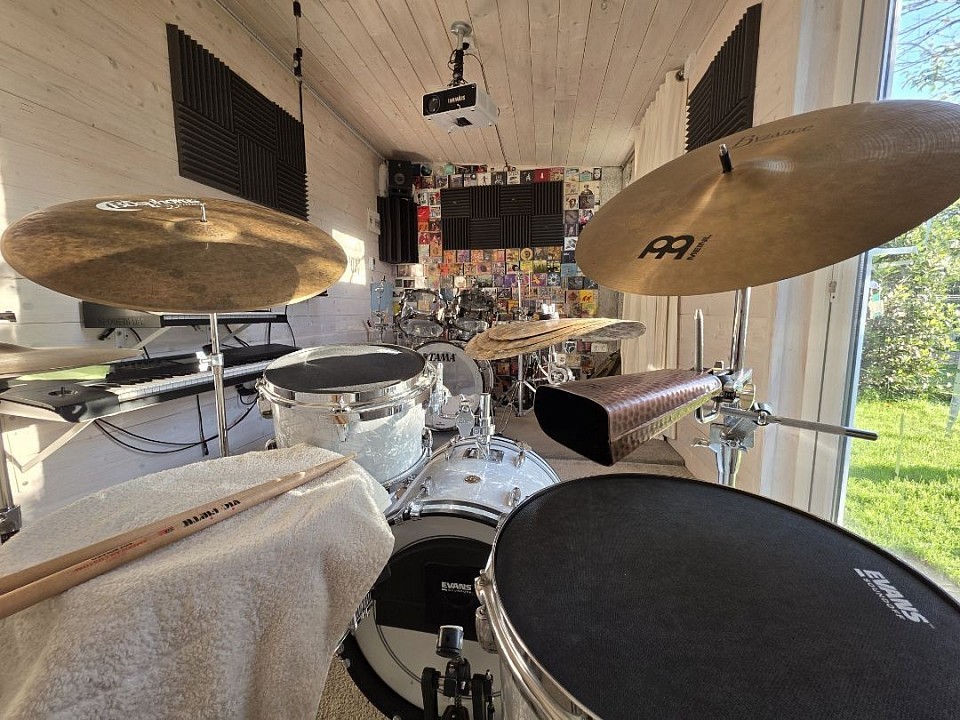 Foto de su estudio